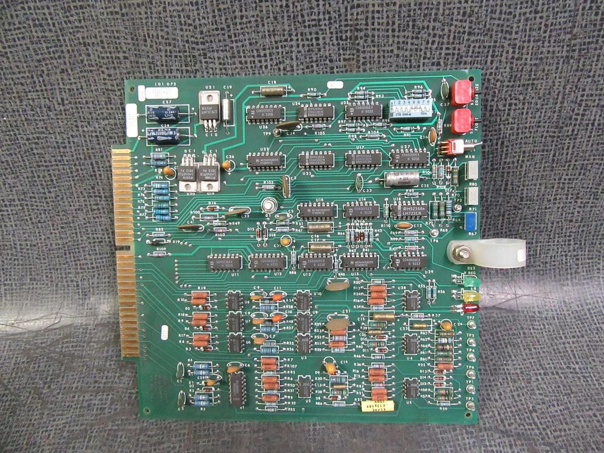 Used EXIDE DCVI CONTROL CARD CIRCUIT BOARD 101072371 REV C A13A2 MKU-2 118302383 C