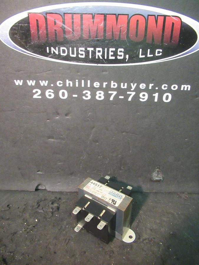 Used 0.04 KVA (40 VA) JARD OPEN CONTROL TRANSFORMER 240 208 120 V TO 24 VAC 44517