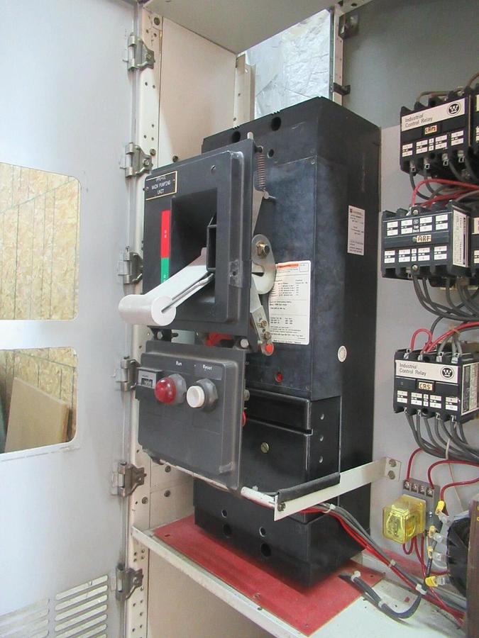 Used WESTINGHOUSE 350 HP 420 A SOLID STATE REDUCED VOLTAGE STARTER 480 V VECTROL