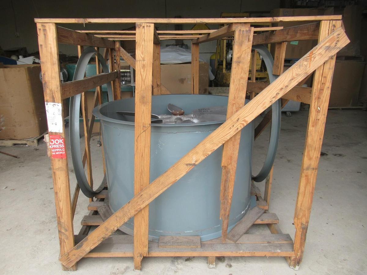 NEW 48" LOREN COOK TUBULAR AXIAL FAN CAST ALUM BLADES 5HP 230 / 460 V 1750 RPM