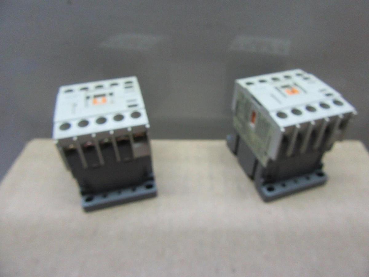 Used LOT OF 2 BENSHAW CONTACTOR RSC-6M 600 VAC 20 AMP 3-POLE 3-PHASE 3 HP