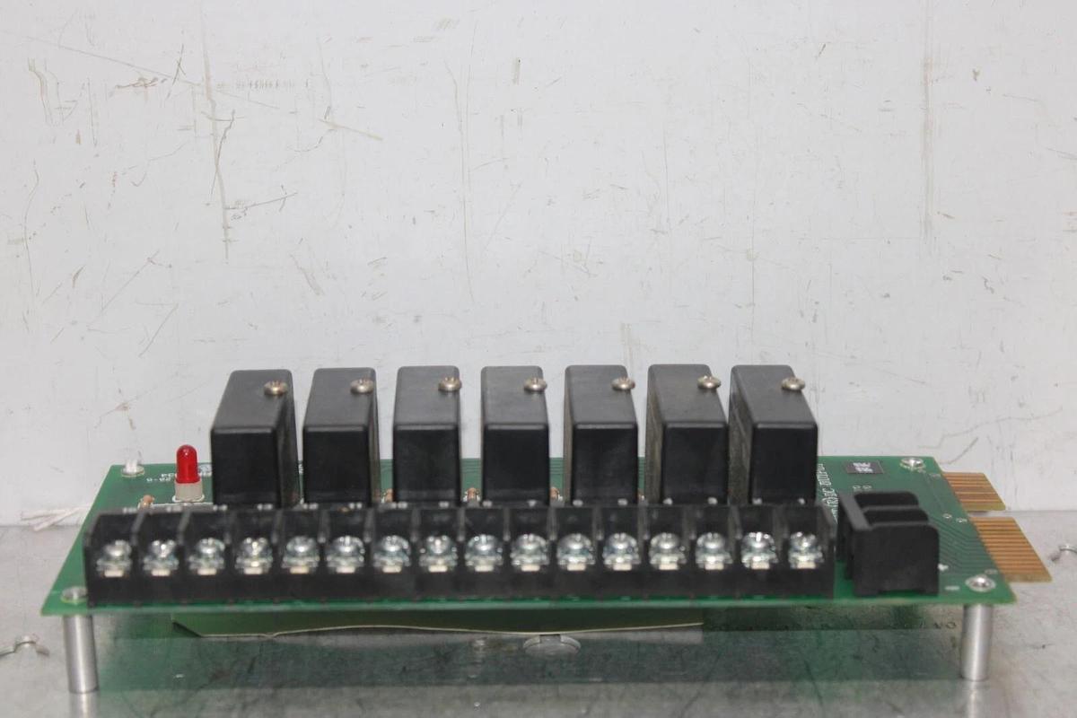 Used CROUZET RELAY CIRCUIT BOARD 57-103 REV. E **WARRANTY INCLUDED**