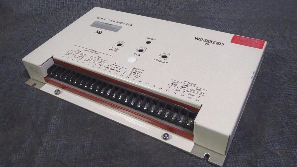 WOODWARD SPM-A SYNCHRONIZER 115/230 VAC P/N: 9905-001 REVISION O **WARRANTY**