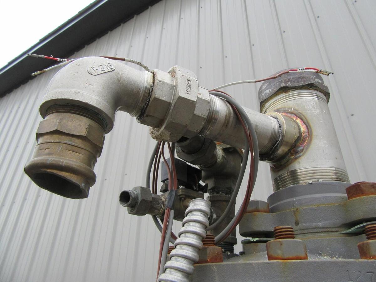 Used 8" AERCO DW TYPE HELITHERM DOUBLE WALL HEAT EXCHANGER SWDW24EC 24 SQ FT