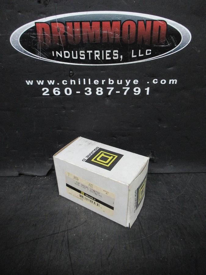 NEW SURPLUS SQUARE D FHP MANUAL MOTOR STARTER 2510FG1 ENCLOSURE TYPE 1