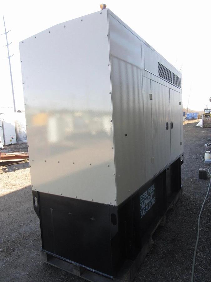 Used 60 KW DIESEL GENERATOR KATOLIGHT 120/240V RE-CONNECTABLE SOUND ENCLOSED 788 HRS