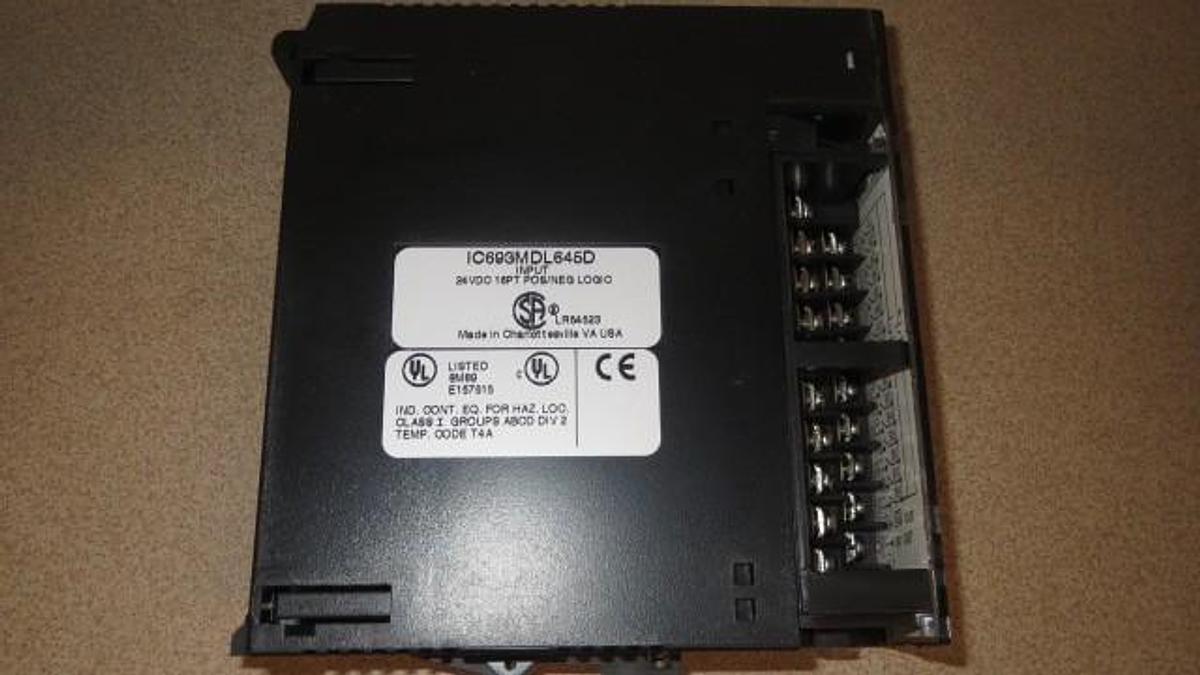 Used GE FANUC 90-30--INPUT MODULE---IC693MDL645D **WARRANTY INCLUDED**