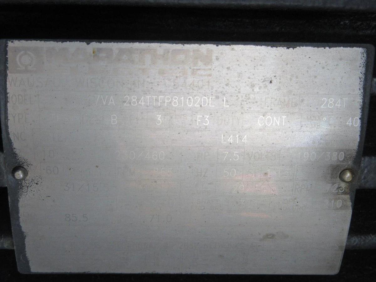 Used 10 HP IEA INC REMOTE RADIATOR / FAN COIL HC030S25 3" / 2" IN/OUT 230/460 V 3 PH