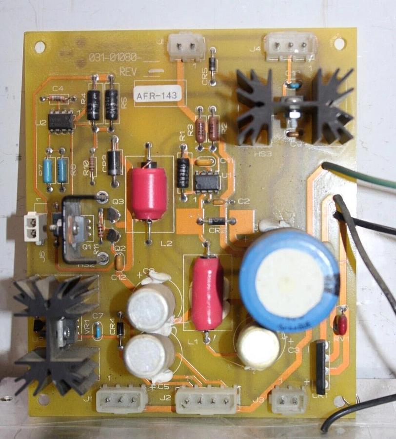 Used YORK CHILLER PROCESSOR CIRCUIT BOARD 031-01080