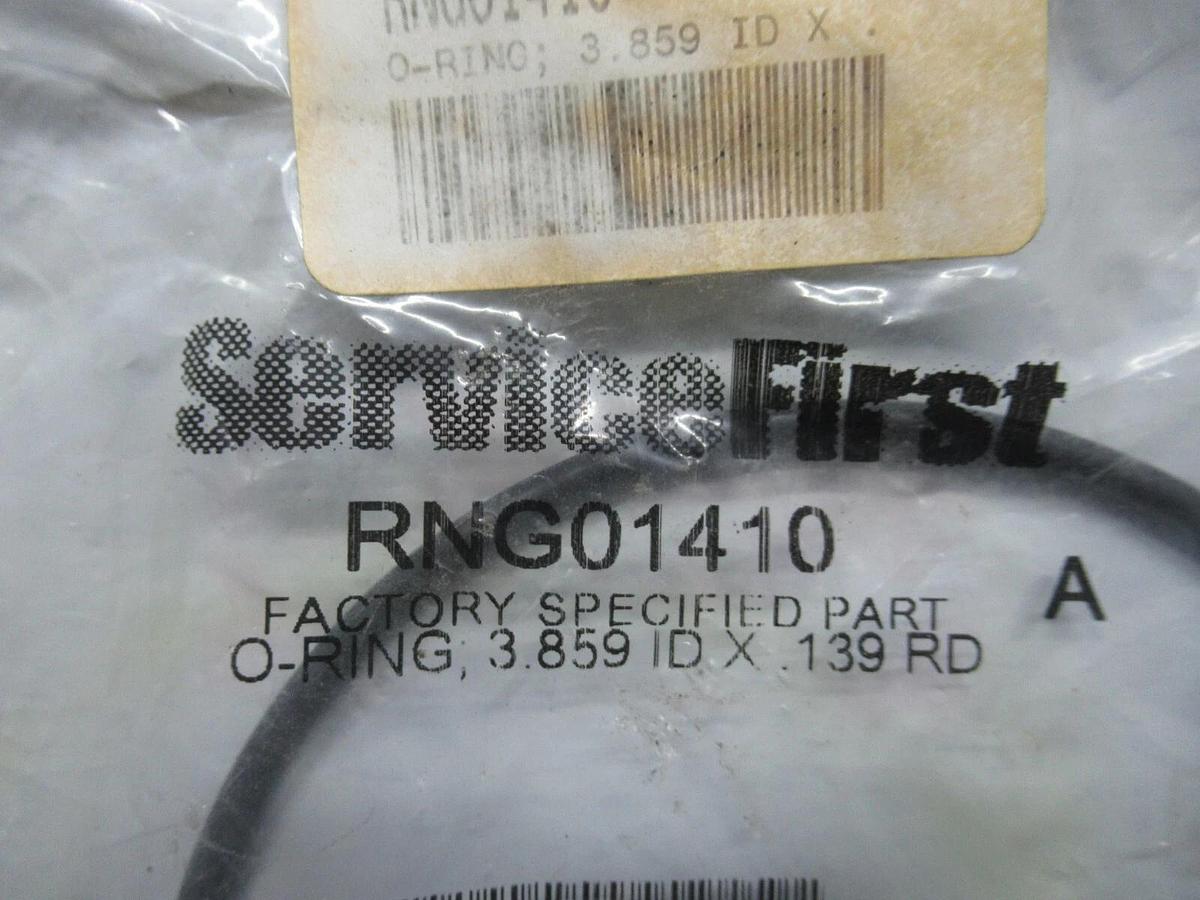 Used TRANE SERVICE FIRST O'RING RNG01410 3.859" I.D. X 0.139" R.D.