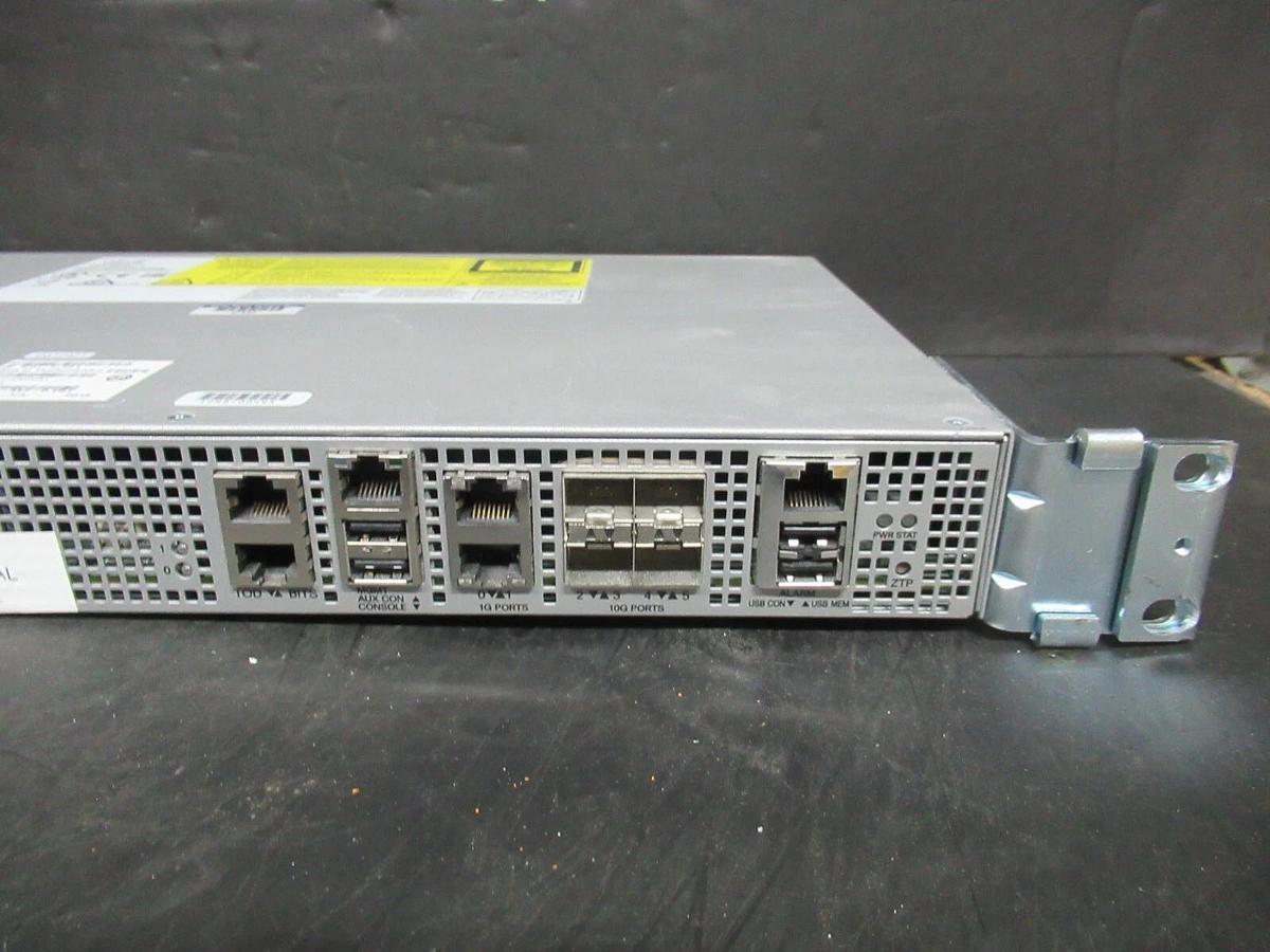 Used CISCO ASR 920 SERIES AGGREGATION SERVICES ROUTER ASR-920-4SZ-D V01 2/4-10 GE