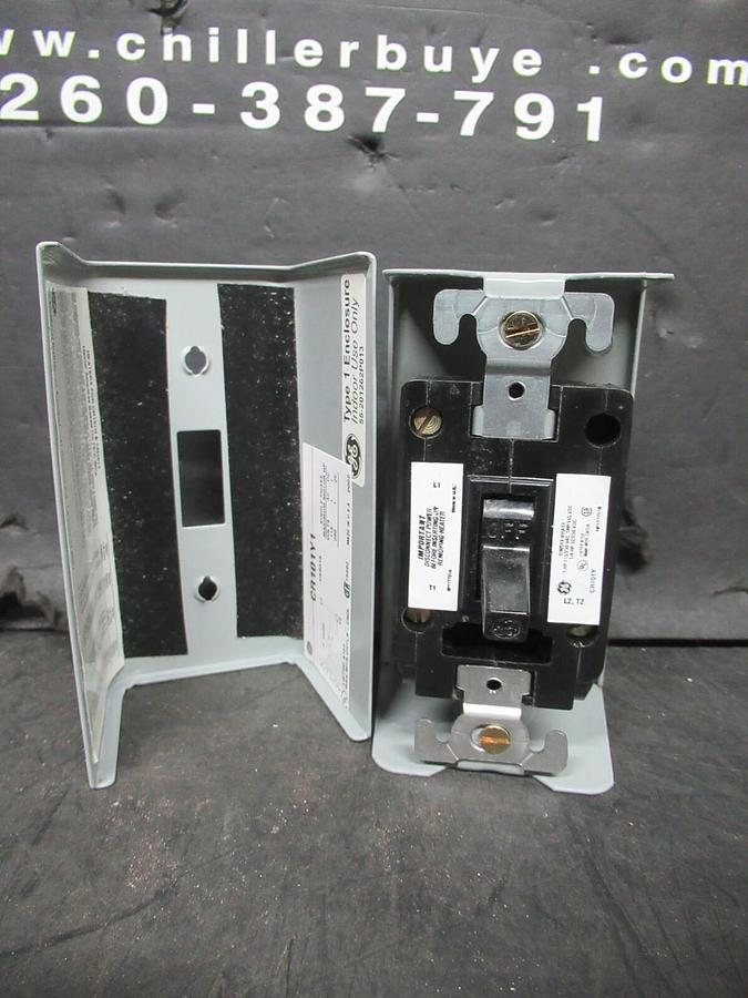 NEW SURPLUS GE MANUAL MOTOR STARTER CR101Y1 1 HP 115/230 VOLT 50/60 HZ