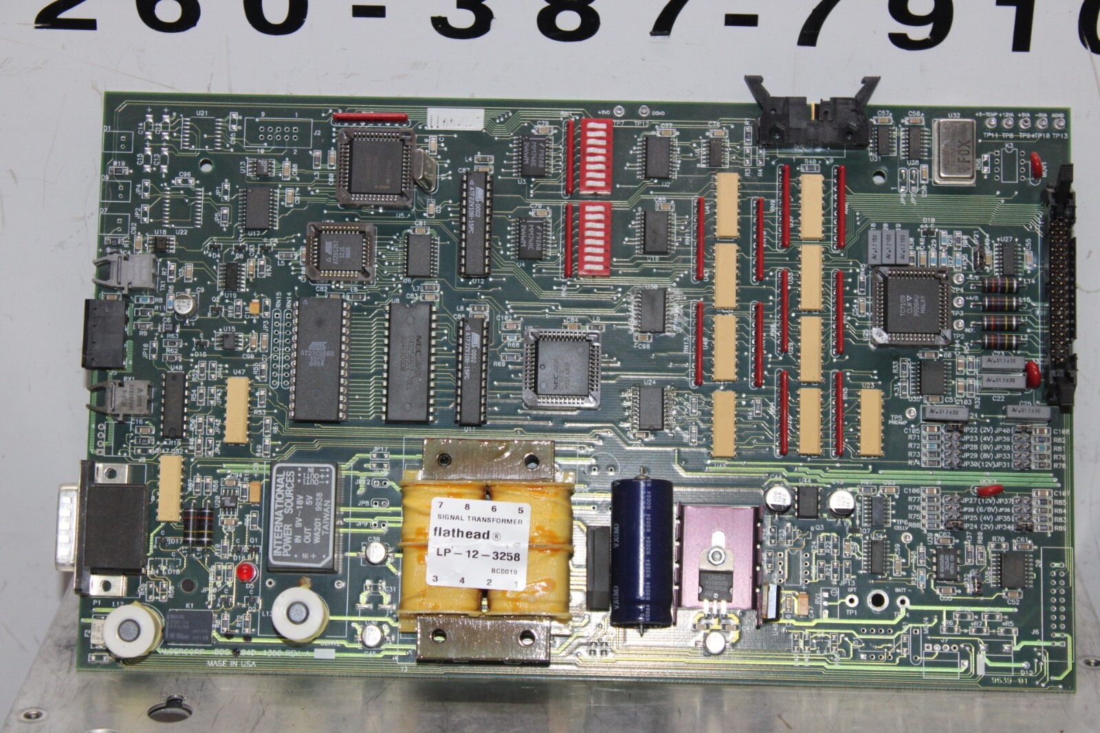 Used ALBERCORP CIRCUIT BOARD BDS-284D-1390 REV. A **WARRANTY INCLUDED**