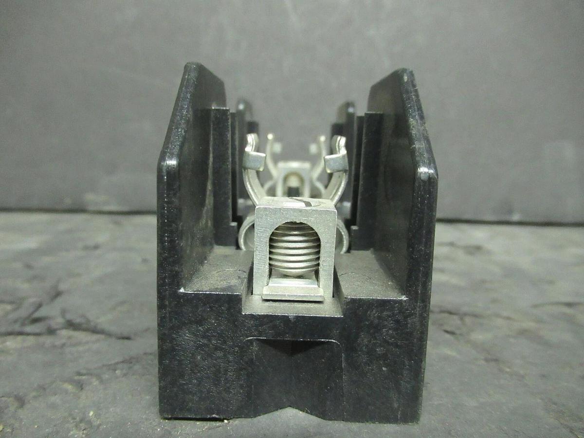 Used (2) LITTELFUSE FUSE LUG SET LR25060-1C 250 VOLTS 60 AMP **WARRANTY INCLUDED!**