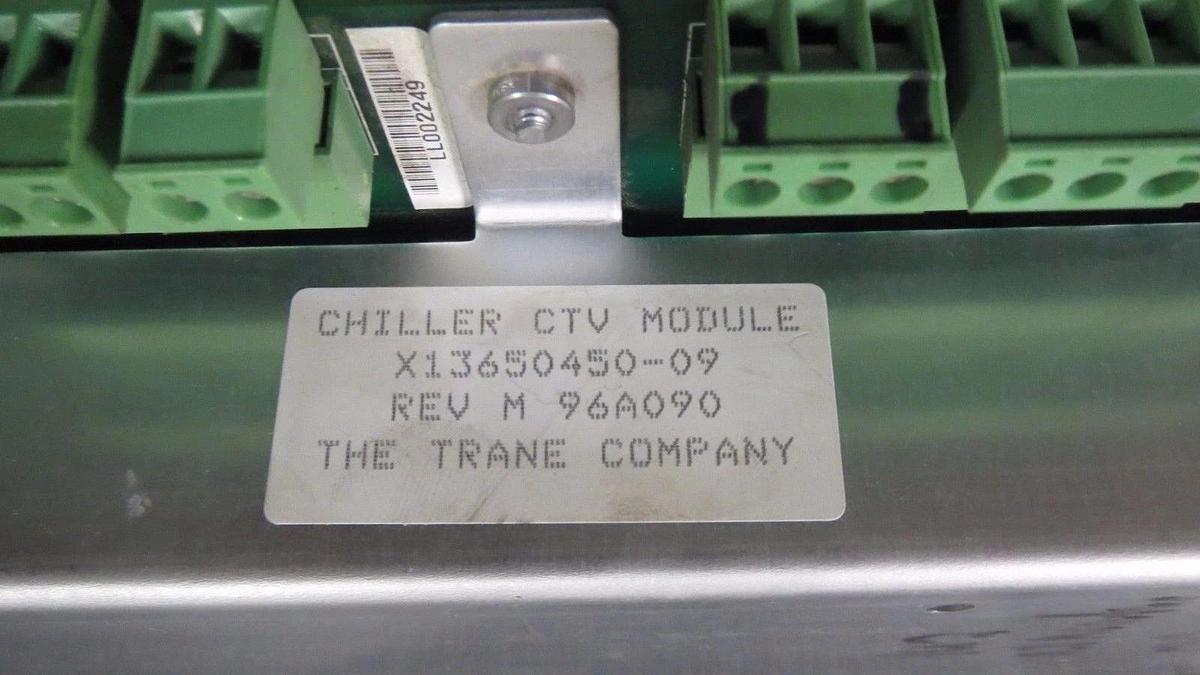 Used TRANE CHILLER CTV MODULE X13650450-09 REV M **WARANTY INCLUDED**