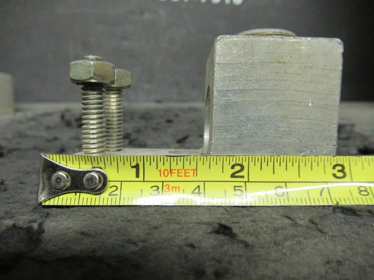 Used (3) MARATHON 97475 1 BARREL MECHANICAL WIRE CONNECTOR LUG TAP 500MCM - #4 POSTS