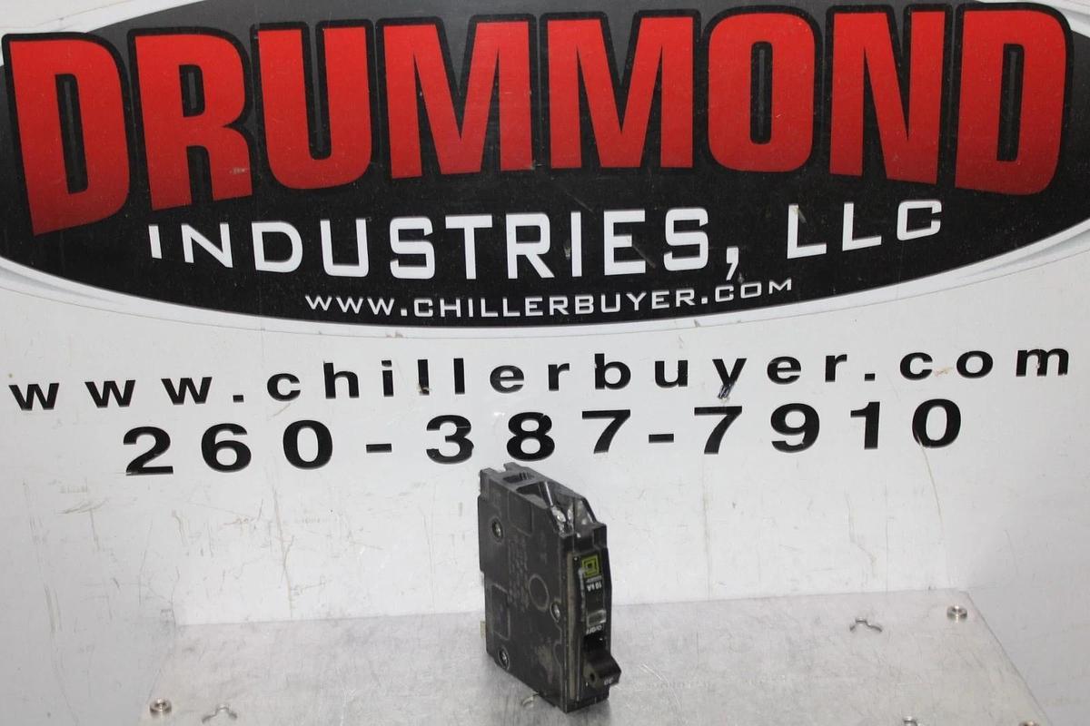 Used SQUARE D SINGLE POLE QO CIRCUIT BREAKER DW-7412 QO12030 30 AMP 240 VAC 1-POLE