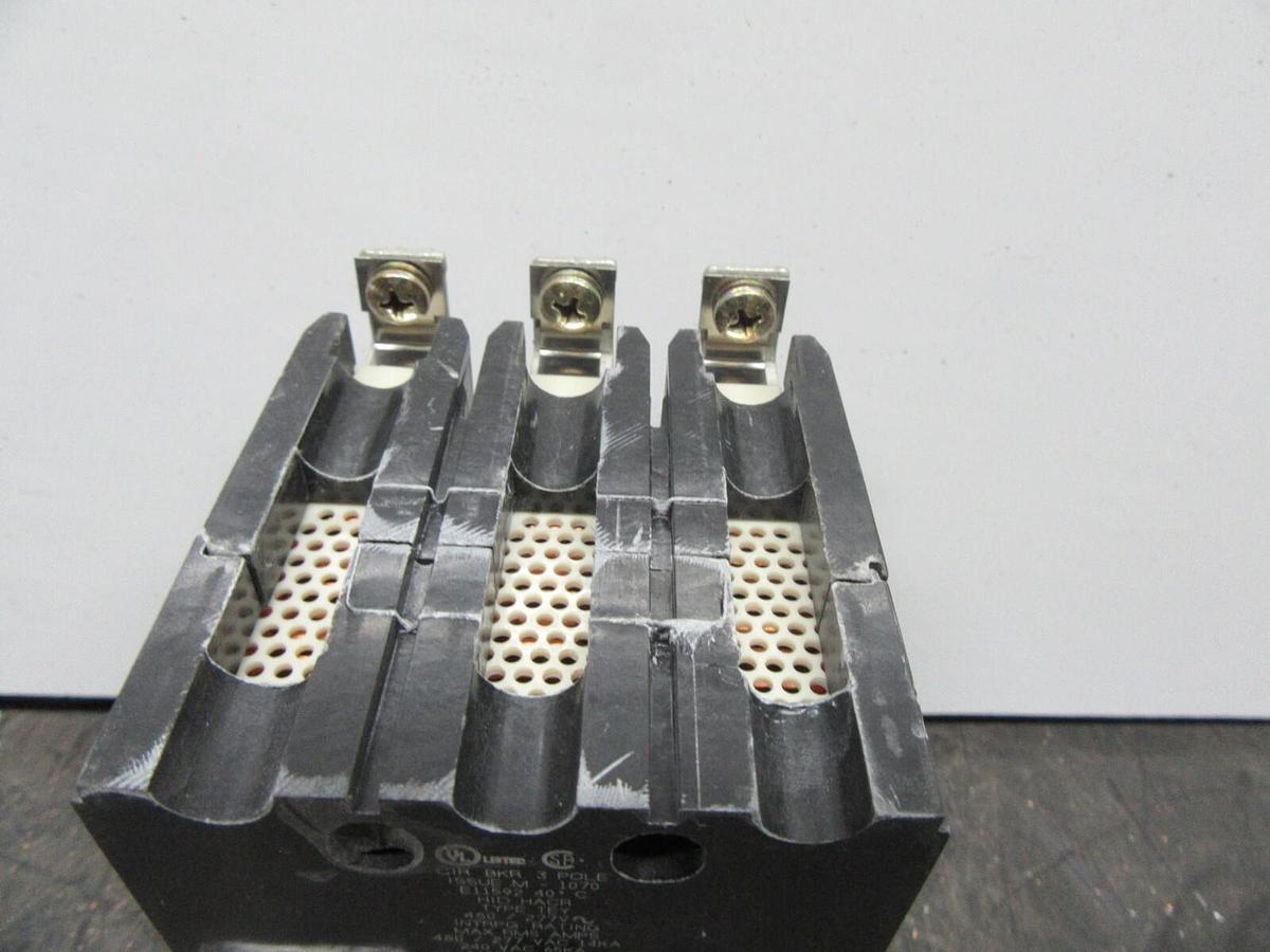 Used GE E11592 TEY HACR BREAKER 15 AMP 480/277 VAC 3-POLE **WARRANTY INCLUDED**