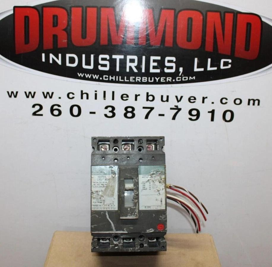 Used GE CIRCUIT BREAKER TED136100 100 AMP 3-POLE 600 VAC *WARRANTY INCLUDED*