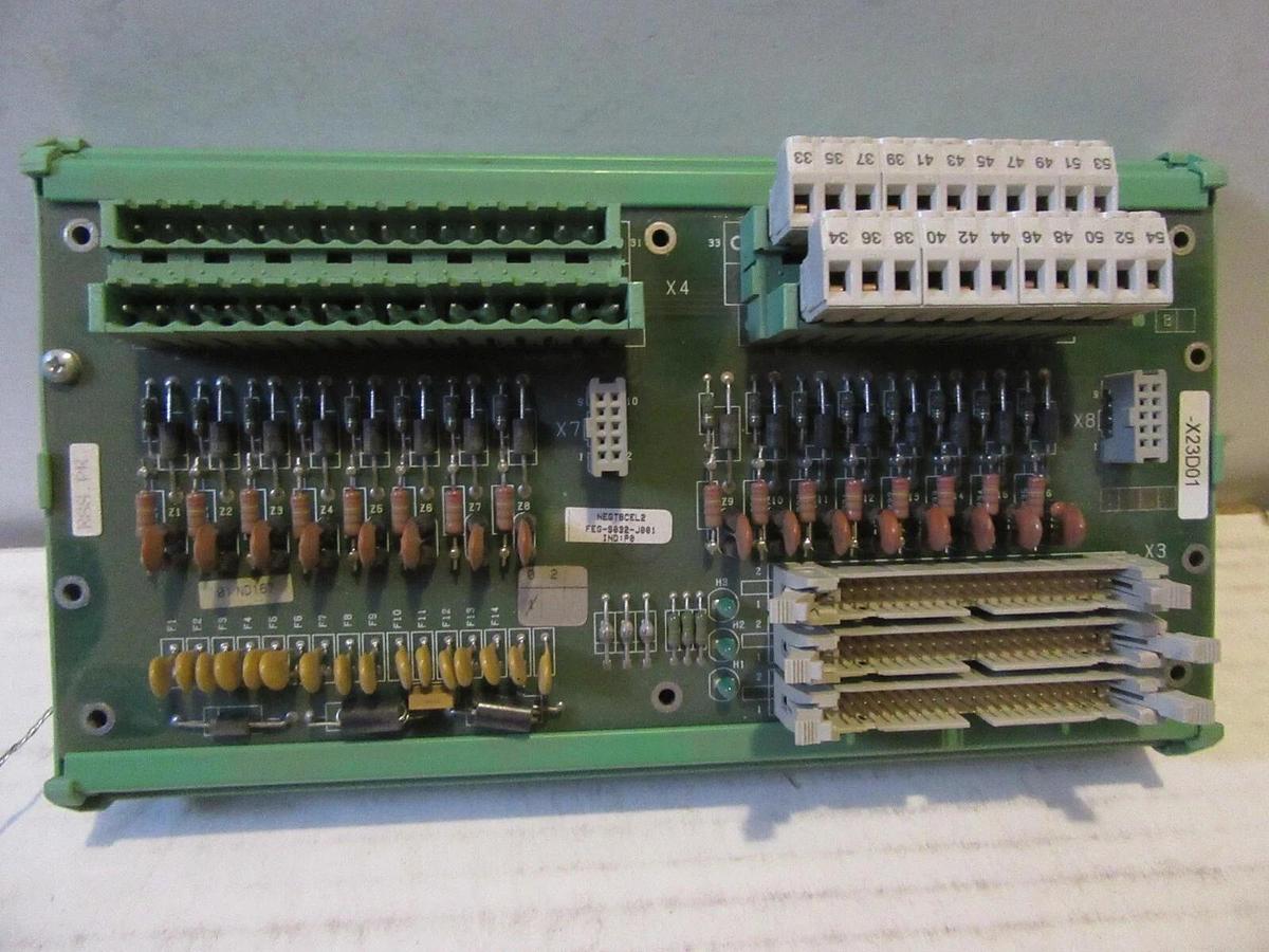 Used GE / WOODWARD / ALSTOM CI-54-325814 REV B CIRCUIT BOARD MODULE SCH-54-325815