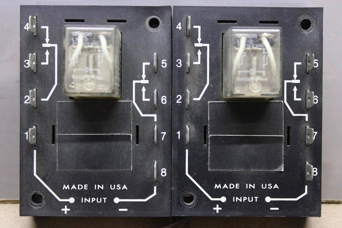 Used LOT OF 2 SSACI SOLID STATE TIMER RELAY ERDM4130S 10 AMP 120 VAC 30 SECOND