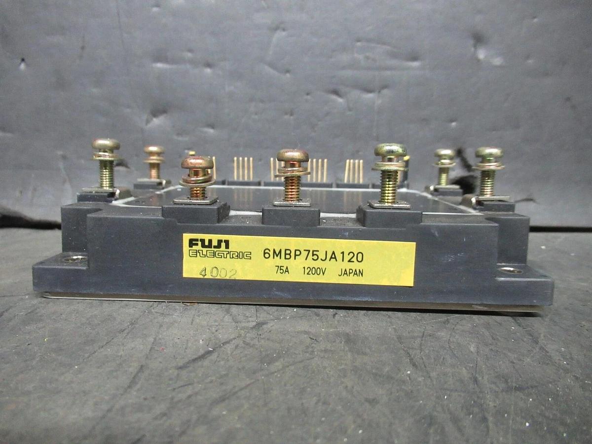 Used FUJI ELECTRIC IGBT POWER MODULE 6MBP75JA120 75 AMP 1200 VOLT **WARRANTY**