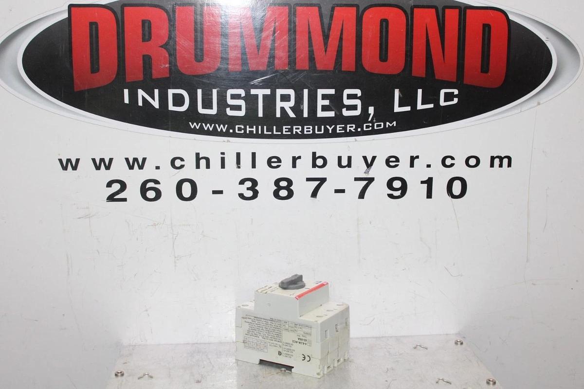 Used ABB MANUAL MOTOR STARTER MS325 4-6.3 AMP 600 VAC 3-PHASE 5 HP **WARRANTY**