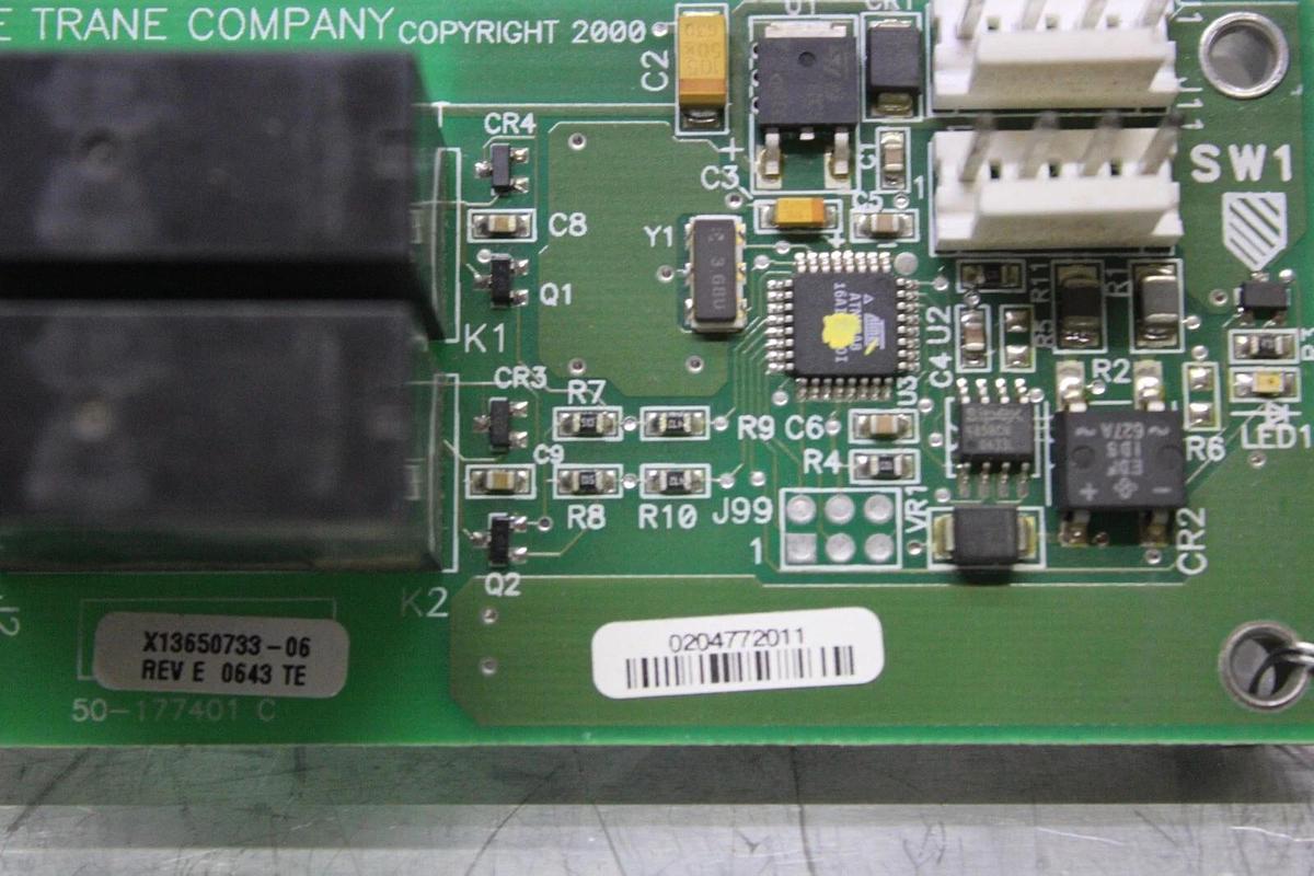 Used TRANE DUAL RELAY OUTPUT CIRCUIT BOARD X13650733-06 REV. E **WARRANTY INCLUDED**
