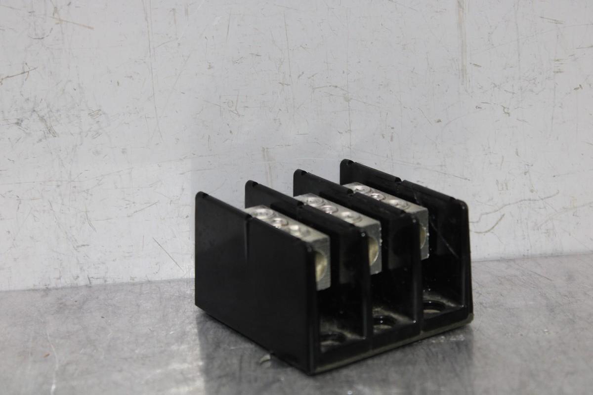 Used EDISON WIRE TERMINAL BLOCK PB1013 200 AMP 600 VOLT 3-POLE **WARRANTY**