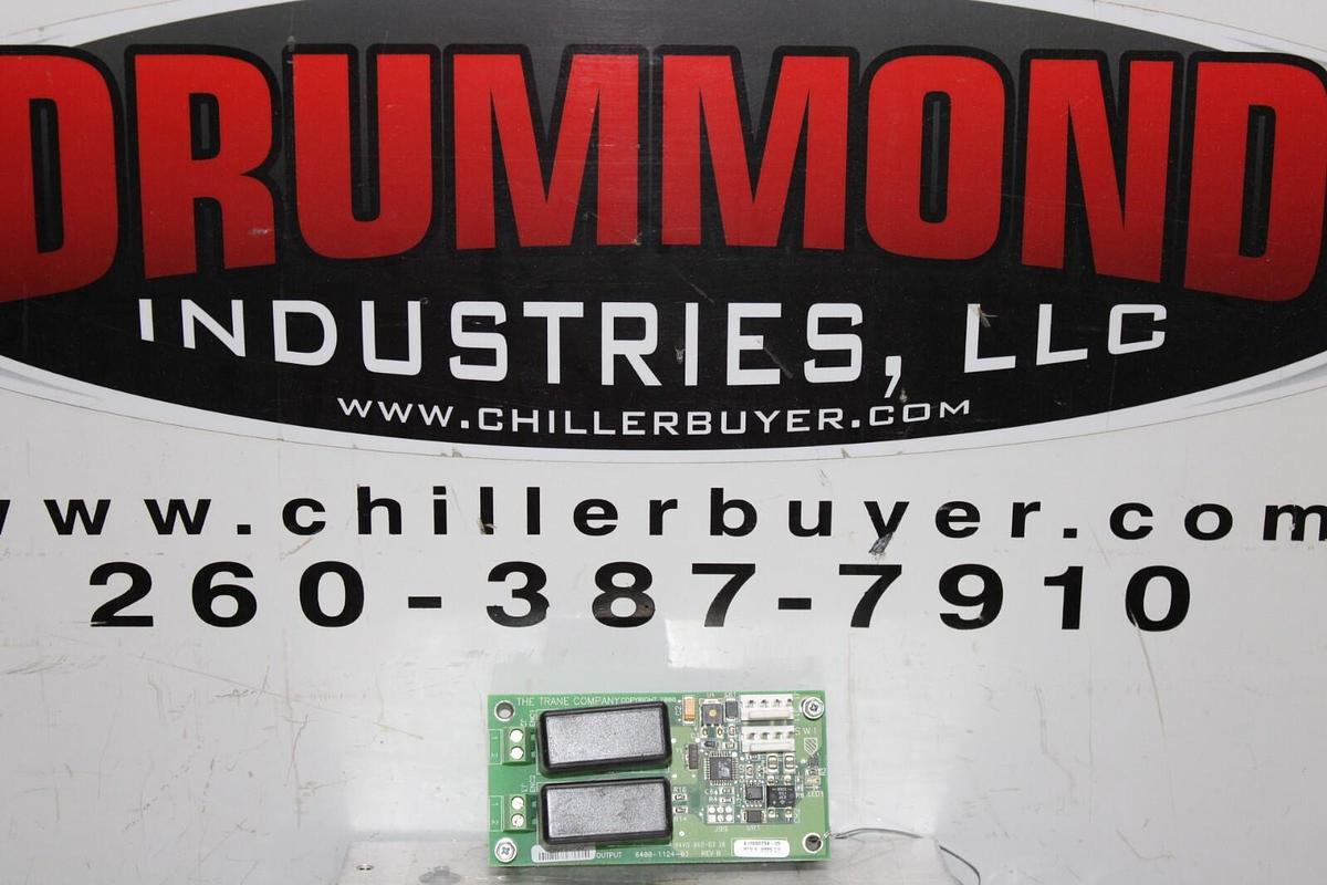 Used TRANE HVAC UCP3 DUAL TRIAC OUTPUT X13650734-05 REV. E 6400-1124-03 REV. B