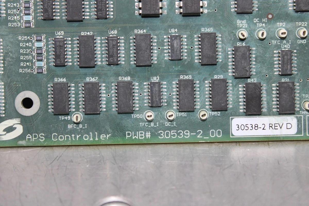 Used APS CONTROLLER CIRCUIT BOARD 30539-2_00 30538-2 REV. D W/ 4 MB MEMORY