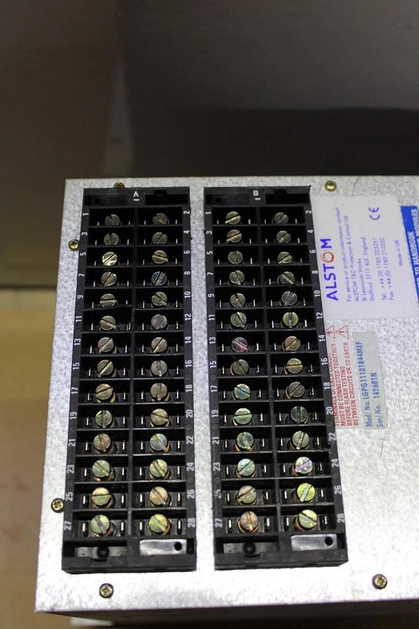 Used ALSTOM GENERATOR PROTECTOR RELAY LGPG11101R44MEF 5 AMP 120 VAC 125 VDC