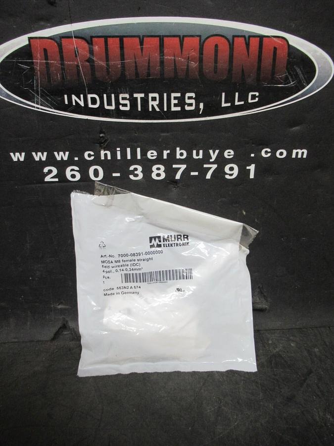 NEW IN BAG MURR ELEKTRONIK WIREABLE FIELD CONNECTOR 7000-08391-0000000