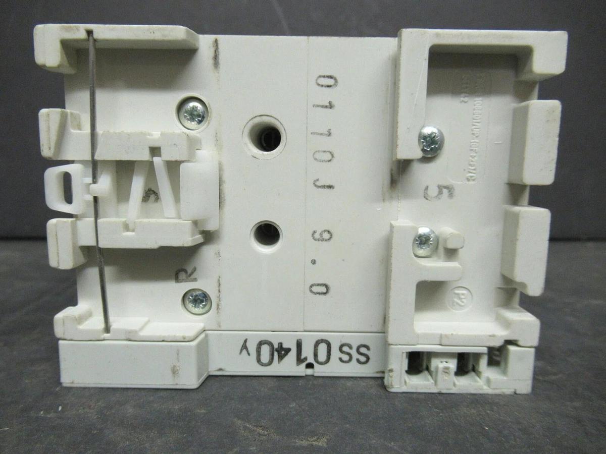 Used ABB MANUAL MOTOR START MS325 6.3-9 AMP 600 VAC W/ AUXILIARY CONTACTS