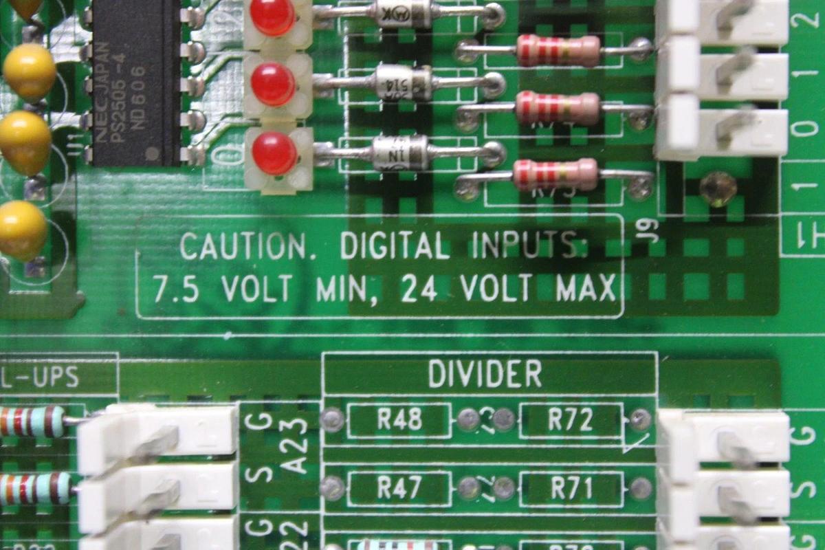 Used MCQUAY 24 CHANNEL DIGITAL INPUT CIRCUIT BOARD 658160B-07 006-000421-07