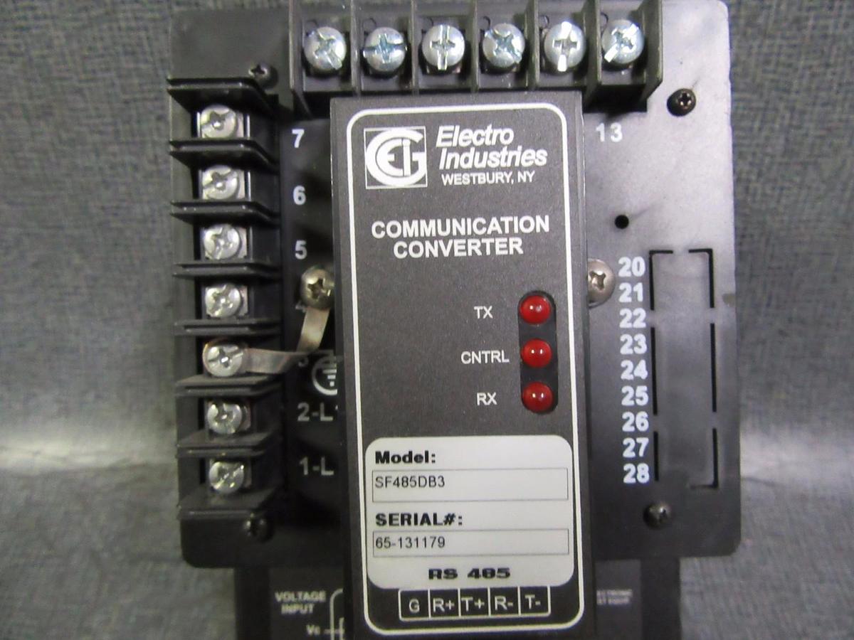 Used ELECTRO INDUSTRIES FUTURA + SERIES CPU1000 MULTIFUNCTION POWER 1200/5A