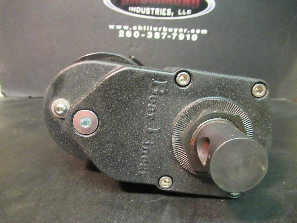 Used WARNER LINEAR B-TRACK SCREW ACTUATOR K2EP1.2G30-115V-BR-06R90 027-0188-115V-7