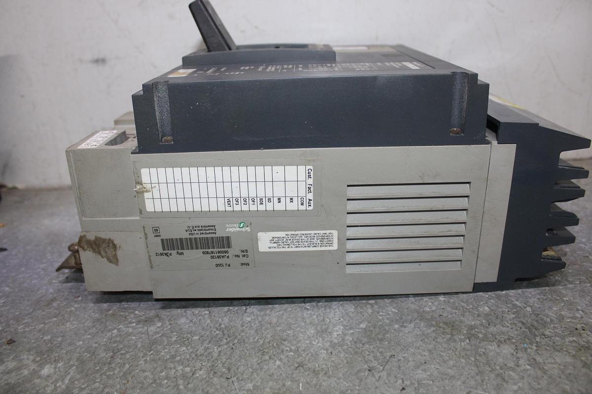 Used SQUARE D I-LINE CIRCUIT BREAKER MA36400 400 AMP 600 VAC 3-POLE