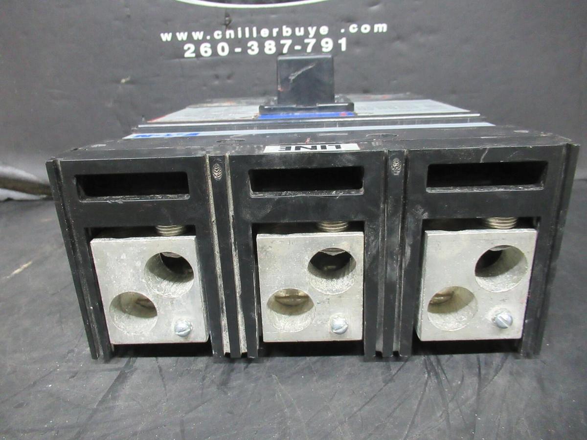 Used 600 AMP EATON CIRCUIT BREAKER LH36F600E 600 VAC 3-POLE 50/60 HZ **WARRANTY**