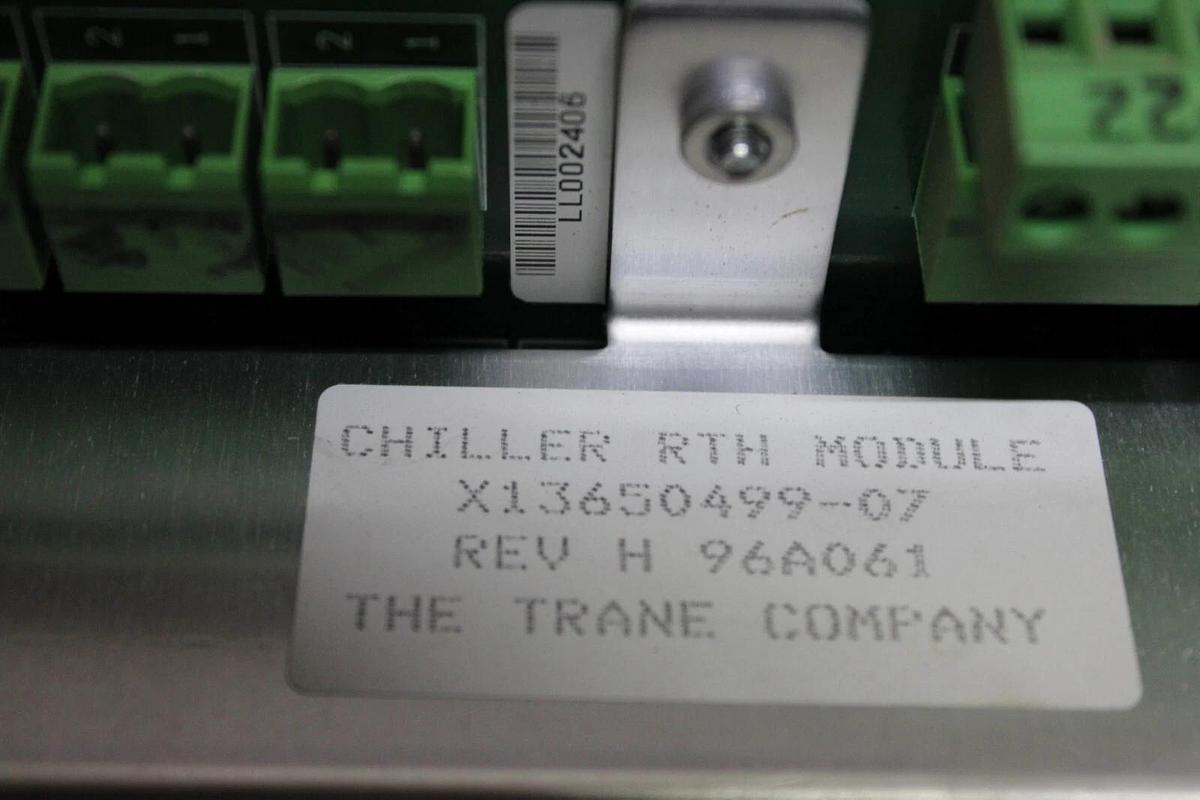 Used TRANE CHILLER RTH MODULE X13650499-07 REV. H **WARRANTY INCLUDED**