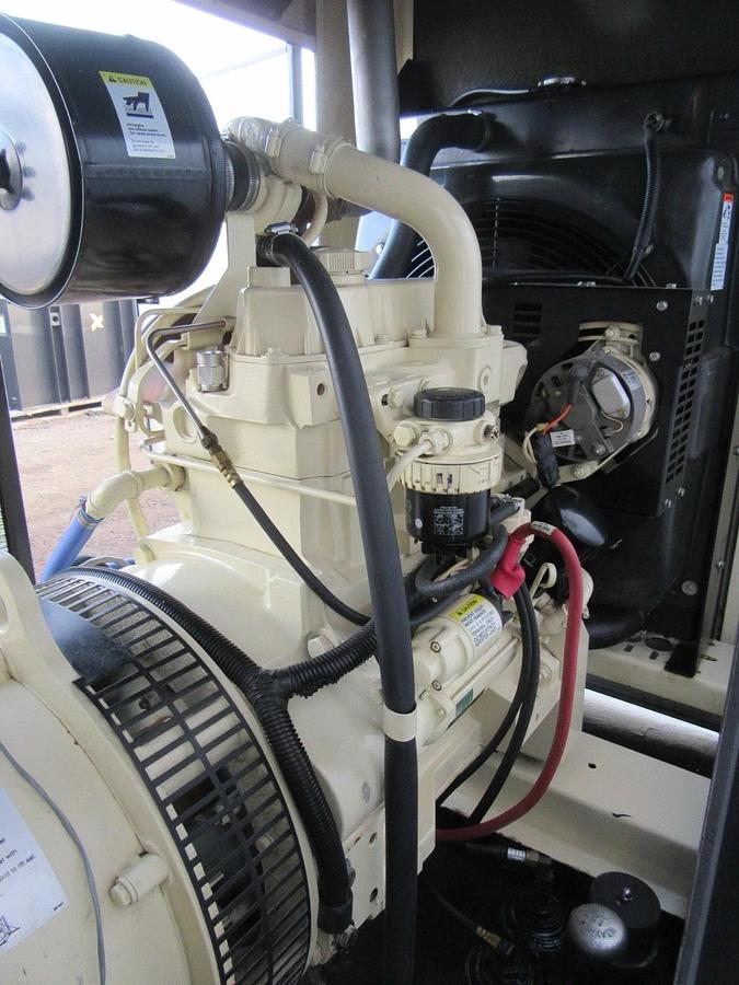 Used 40KW DIESEL GENERATOR KOHLER 120/240 V JOHN DEERE ENCLOSED VIDEO WE SHIP 40 KW