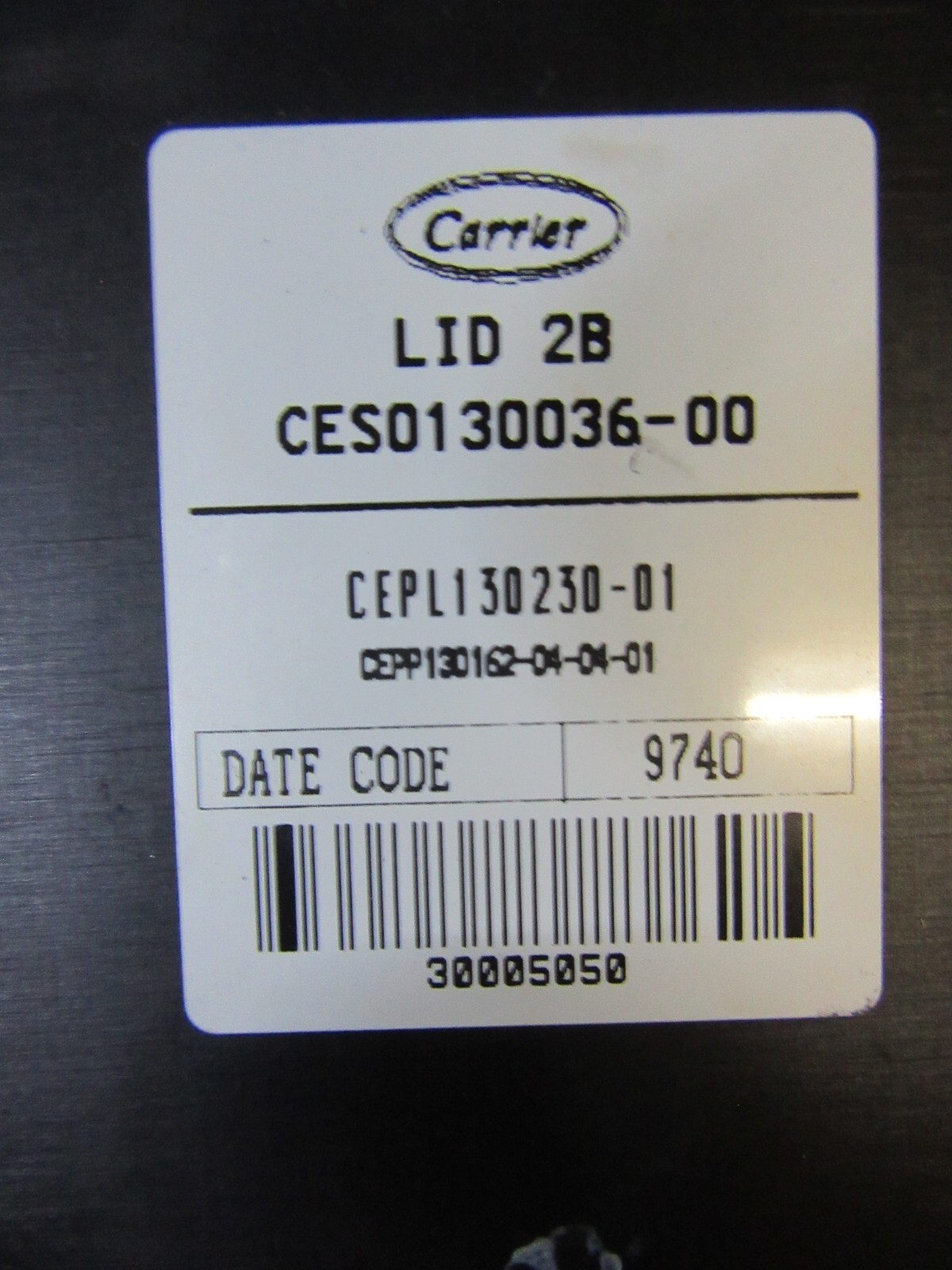 Used CARRIER COMFORT NETWORK CHILLER DISPLAY CESO130036-00 LID-2B CEPL130230-01