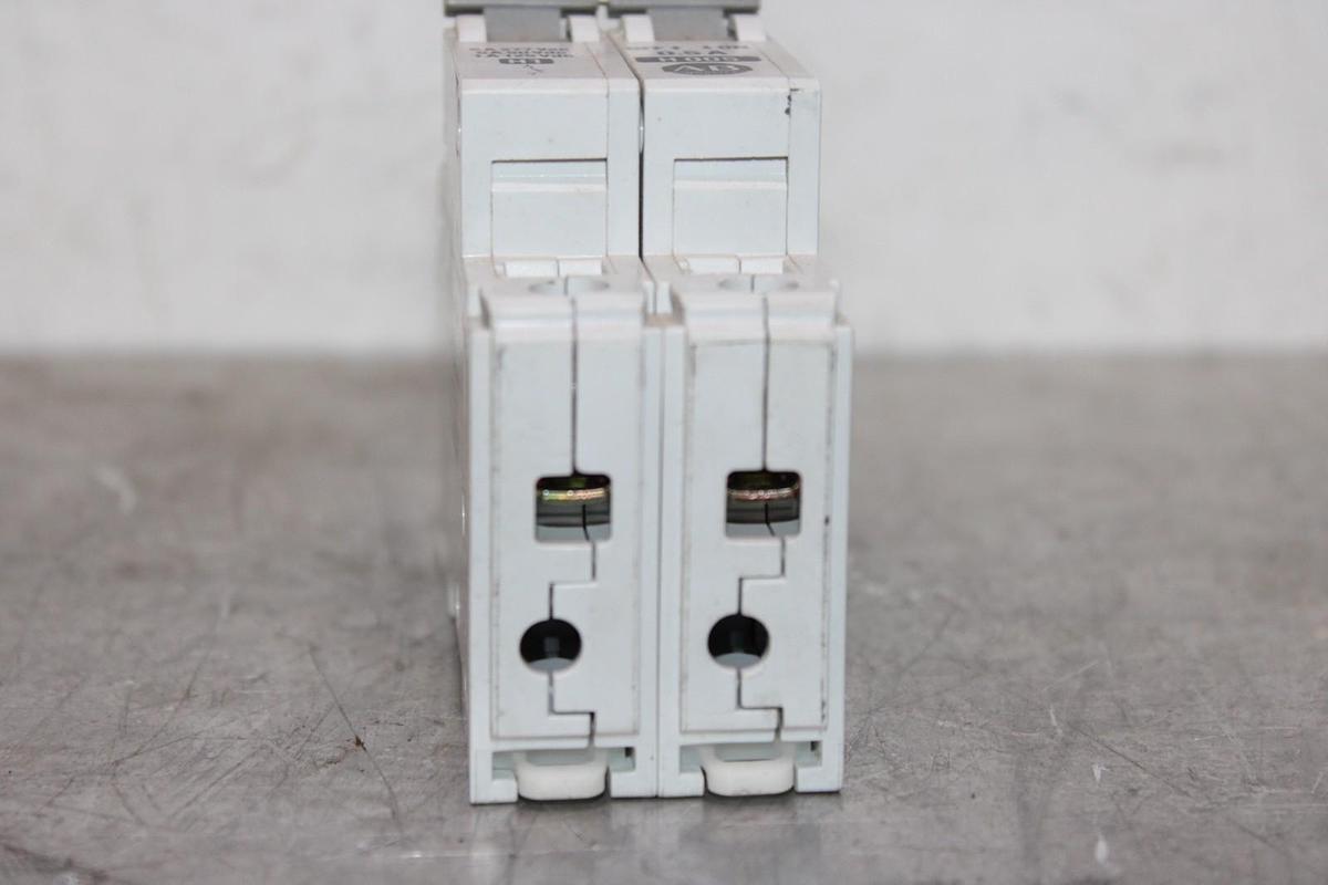 Used ALLEN BRADLEY CIRCUIT BREAKER 1492-ACB 277 VAC 6 AMP 2-POLE