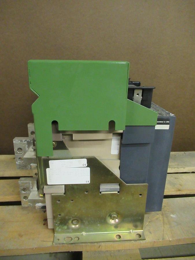Used 1200 AMP SQUARE D MP12H1 MASTERPACT BREAKER 3P 600V STR58U 54750 TRIP 240 480