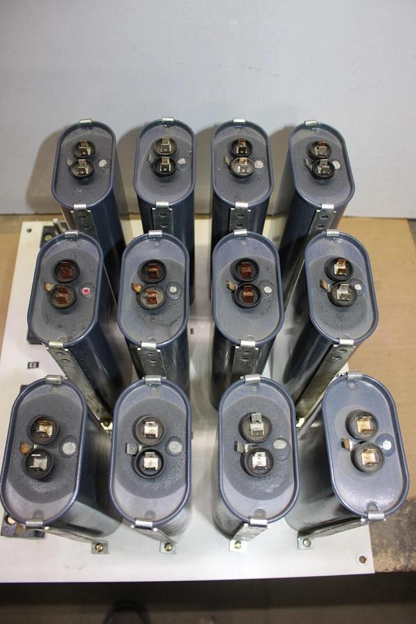 Used GE DIELEKTROL CAPACITOR BANK 26F6636-FA 30 uF 660 VAC 101614154 **WARRANTY**