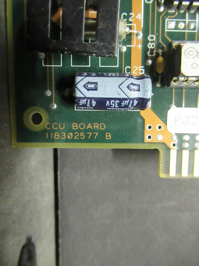Used EXIDE CCU CIRCUIT BOARD 118302577 REV B S/D 110071516 A/D 110073 B/M 10107