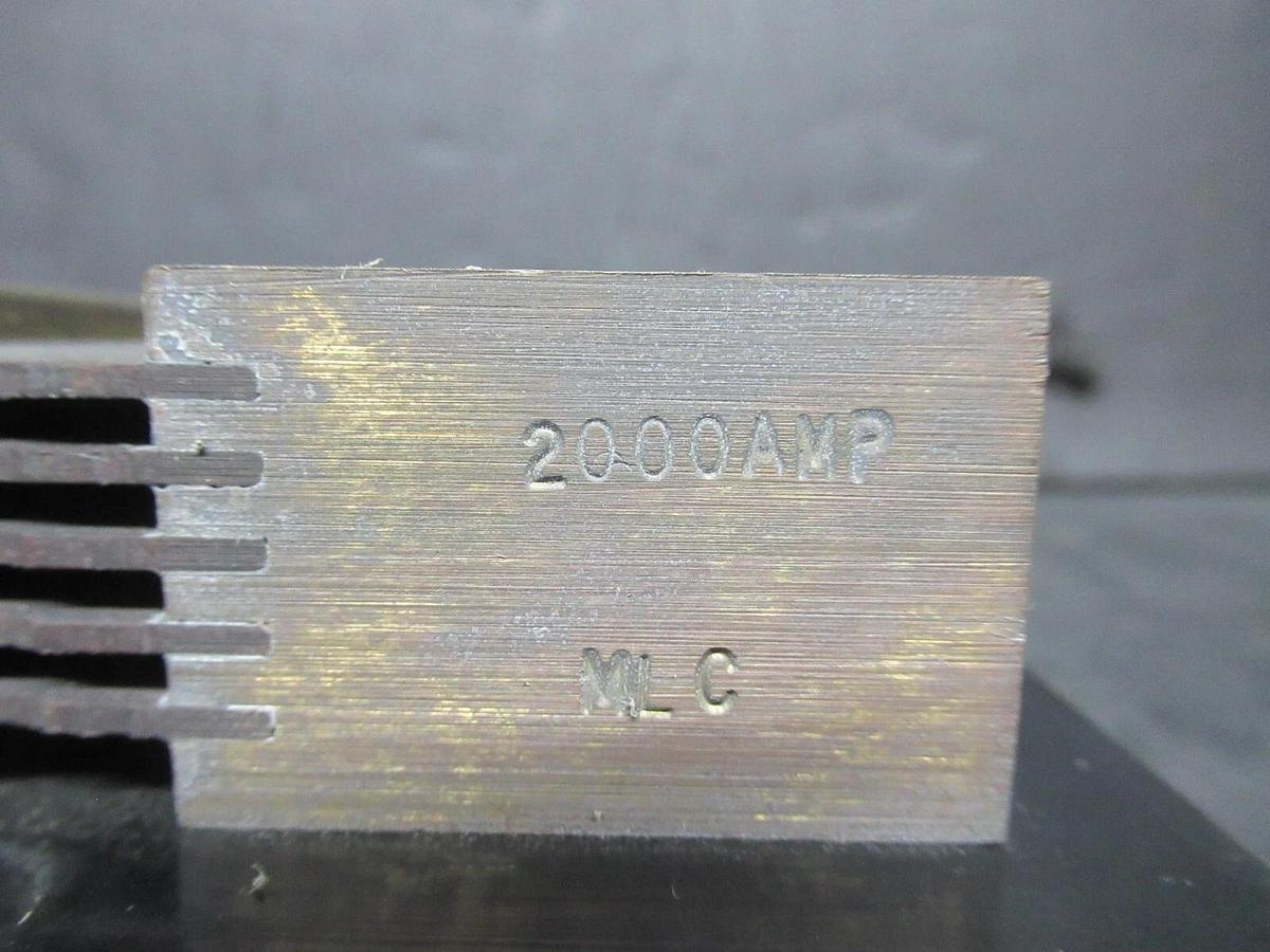 Used EMARO SHUNT 2000 AMP 50 MV MLC