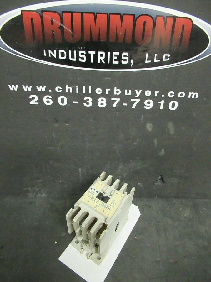 Used EATON CONTACTOR D15CR31 SER. A1 600 VAC COIL: 110/120V **WARRANTY INCLUDED**
