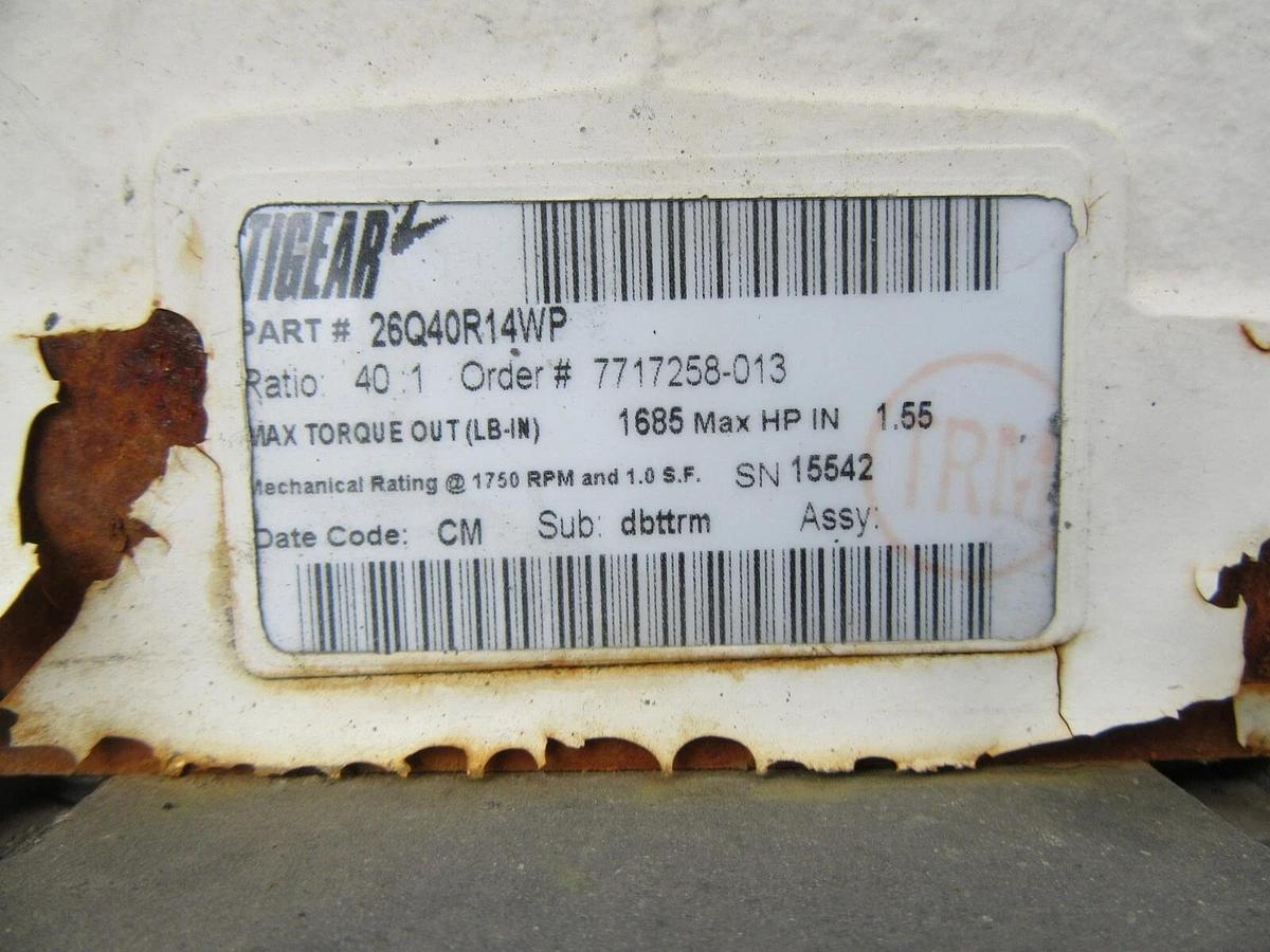 Used 4 1/2"  X 80" LONG SENTRY PLASTIC BELT BOTTLE CONVEYOR 1 HP 230/460 V 3 PH