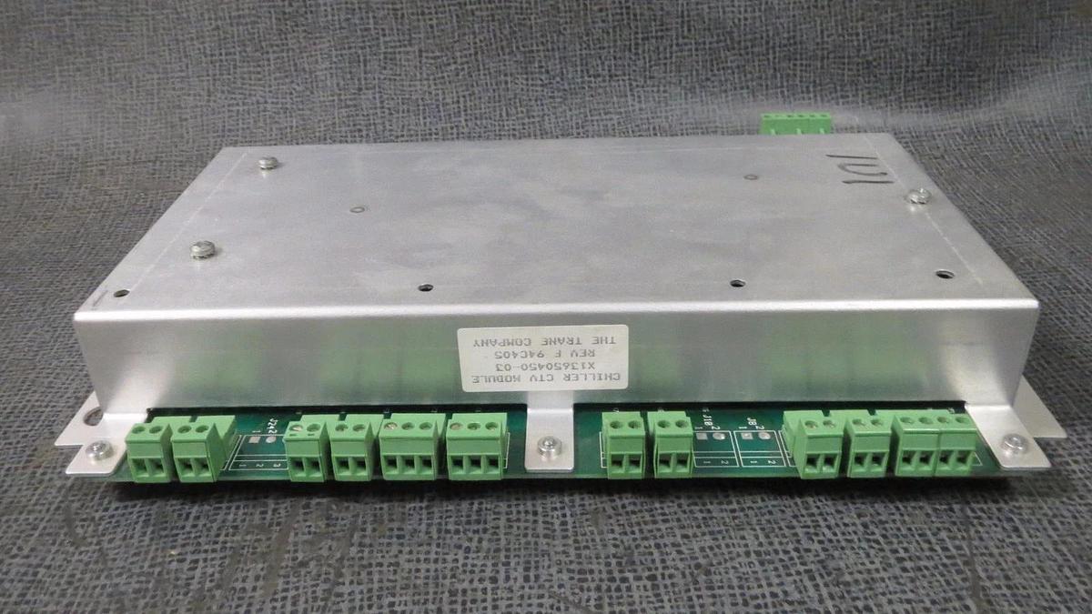 Used TRANE CHILLER CTV MODULE X13650450-03 REV F **WARRANTY INCLUDED**